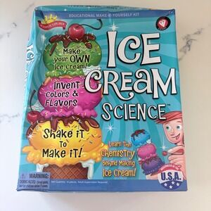 Scientific Explorer Ice Cream Science DIY Kit Educational STEM Activity Set 8+